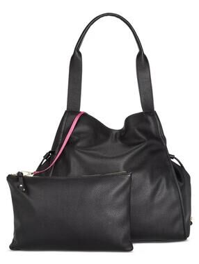 129$ On 34th Jyyll Large Solid Tote Bags with Removable Pouch Size One Black